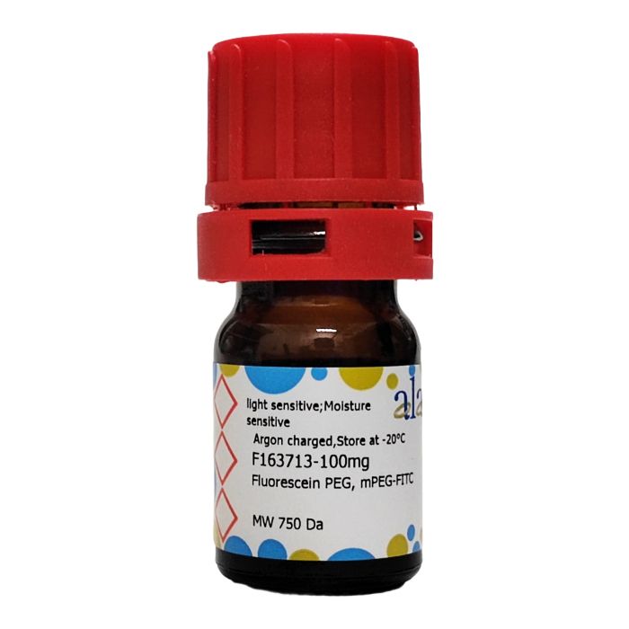 Fluorescein PEG, mPEG-FITC - MW 750 Da  by Aladdin Scientific