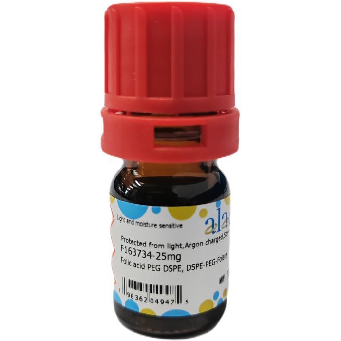 Folic acid PEG DSPE, DSPE-PEG-Folate - MW 2000 Da  by Aladdin Scientific