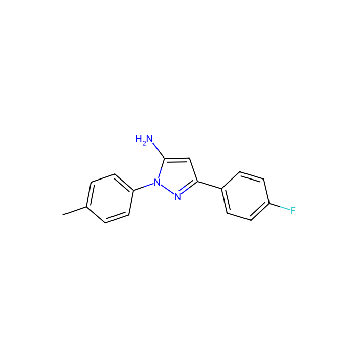 3-(4-FLUOROPHENYL)-1-(4-METHYLPHENYL)-1H-PYRAZOL-5-AMINE -  CAS No(618092-86-7) by Aladdin Scientific
