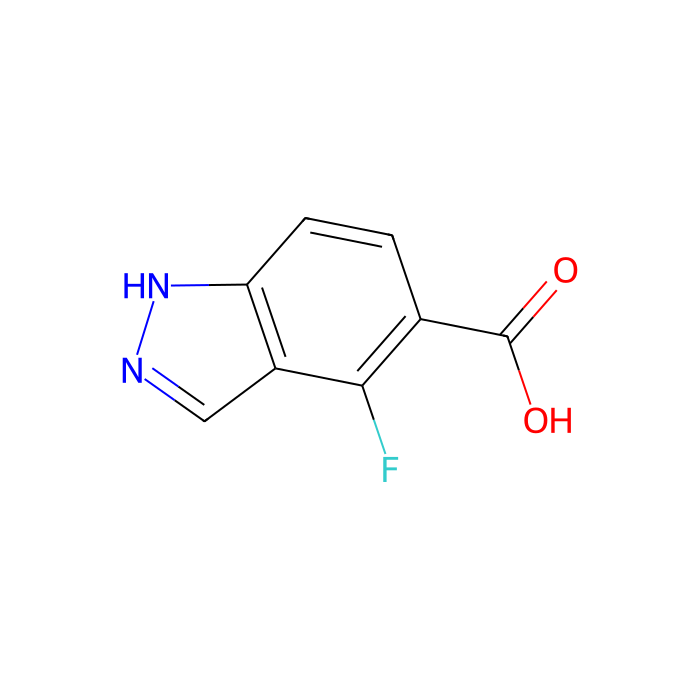 4-fluoro-1H-indazole-5-carboxylic acid - ≥97% CAS No(1041481-59-7) by Aladdin Scientific