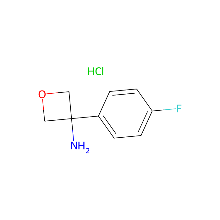 3-(4-fluorophenyl)oxetan-3-amine hydrochloride - ≥97% CAS No(1332839-79-8) by Aladdin Scientific