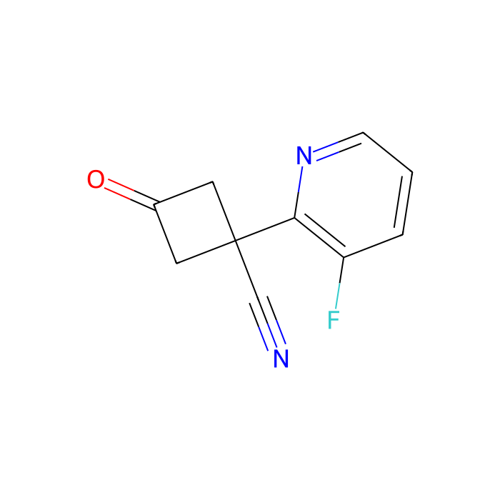1-(3-fluoropyridin-2-yl)-3-oxocyclobutane-1-carbonitrile - ≥97% CAS No(1344145-36-3) by Aladdin Scientific