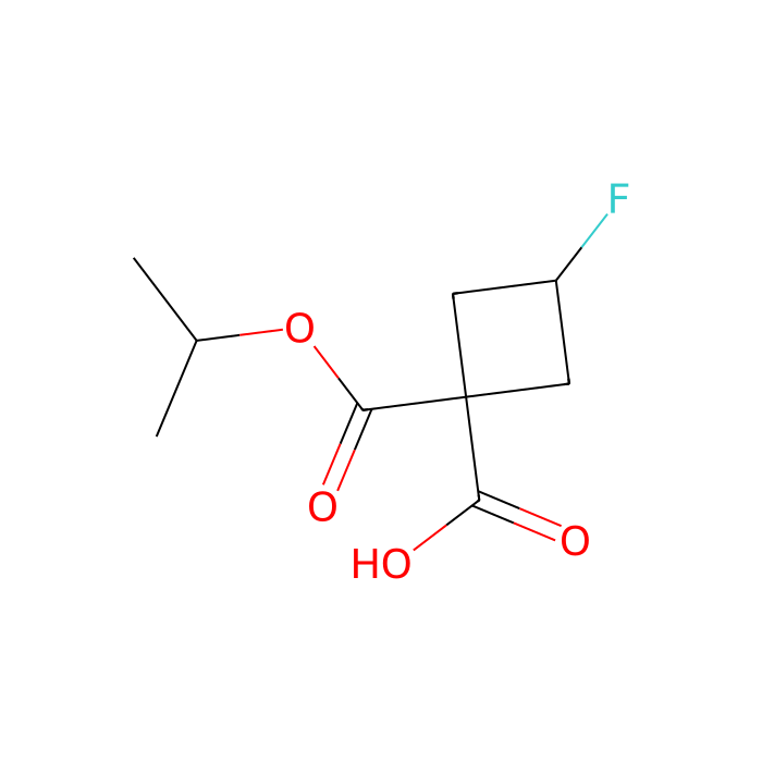3-fluoro-1-[(propan-2-yloxy)carbonyl]cyclobutane-1-carboxylic acid - ≥97% CAS No(1403766-90-4) by Aladdin Scientific