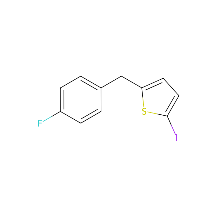 2-[(4-fluorophenyl)methyl]-5-iodothiophene - ≥97% CAS No(154355-88-1) by Aladdin Scientific
