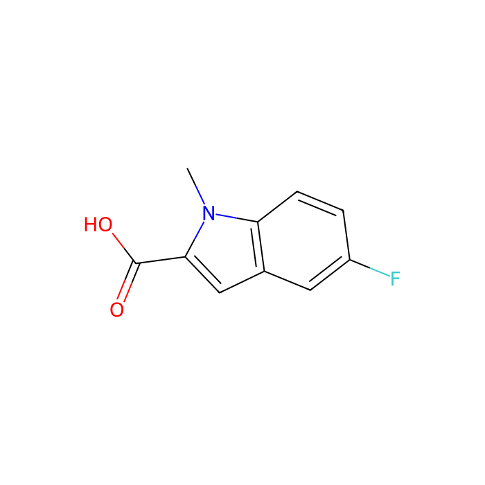 5-fluoro-1-methyl-1H-indole-2-carboxylic acid - ≥97% CAS No(167631-50-7) by Aladdin Scientific