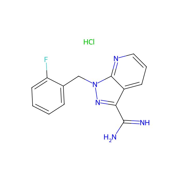 1-(2-fluoro-benzyl)-1h-pyrazolo[3,4-b]pyridine-3-carboxamidine hydrochloride - ≥97% CAS No(256499-19-1) by Aladdin Scientific