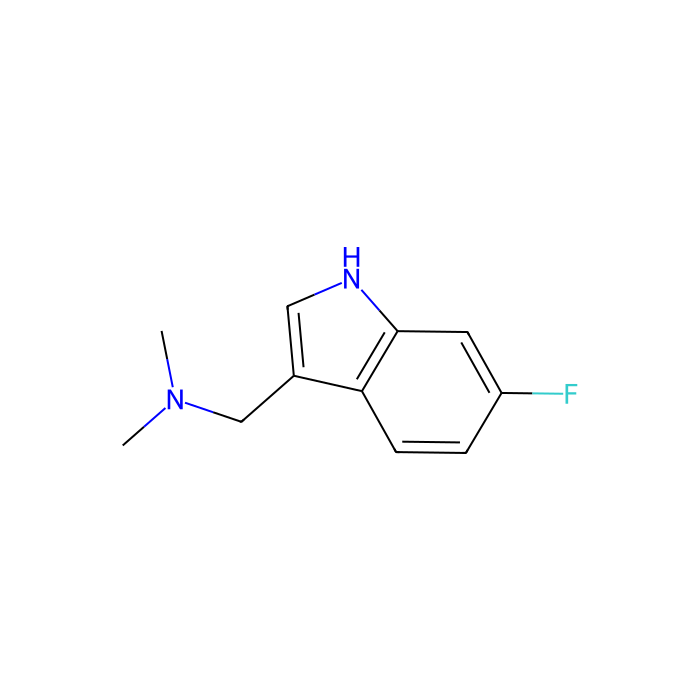 [(6-fluoro-1H-indol-3-yl)methyl]dimethylamine - ≥97% CAS No(343-93-1) by Aladdin Scientific