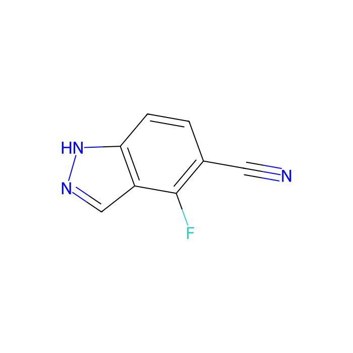 4-fluoro-1H-indazole-5-carbonitrile - ≥97% CAS No(473416-81-8) by Aladdin Scientific