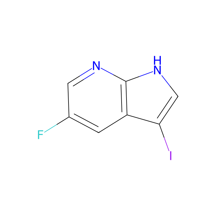5-fluoro-3-iodo-1H-pyrrolo[2,3-b]pyridine - ≥97% CAS No(900514-10-5) by Aladdin Scientific
