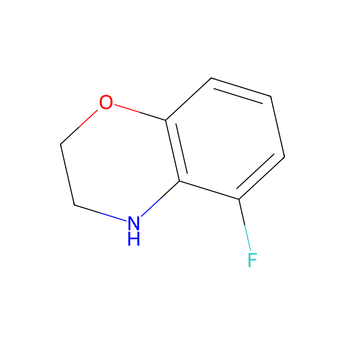 5-Fluoro-3,4-dihydro-2H-1,4-benzoxazine - ≥98% CAS No(1067171-66-7) by Aladdin Scientific