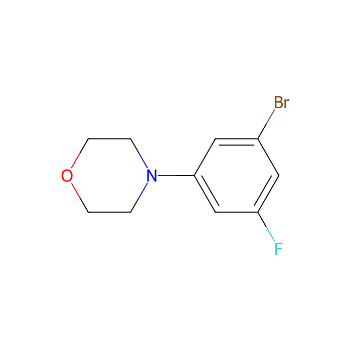 3-Fluoro-5-morpholino-1-bromobenzene - ≥98% CAS No(1129541-62-3) by Aladdin Scientific