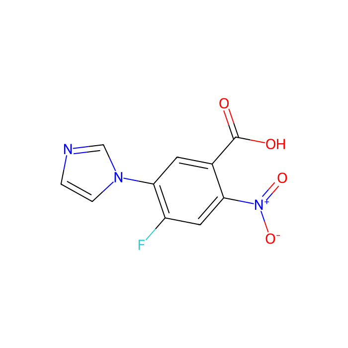 4-Fluoro-5-(1h-imidazol-1-yl)-2-nitrobenzoic acid - ≥95% CAS No(1141669-65-9) by Aladdin Scientific