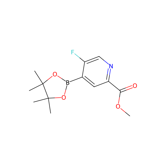 5-Fluoro-2-(methoxycarbonyl)pyridine-4-boronic acid, pinacol ester - ≥98% CAS No(1218790-18-1) by Aladdin Scientific