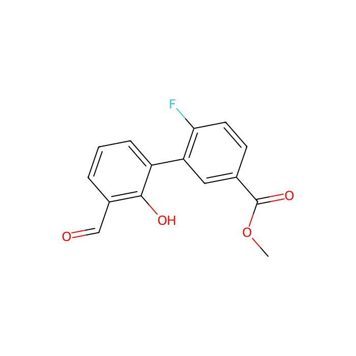 6-(2-Fluoro-5-methoxycarbonylphenyl)-2-formylphenol - ≥95% CAS No(1261919-29-2) by Aladdin Scientific