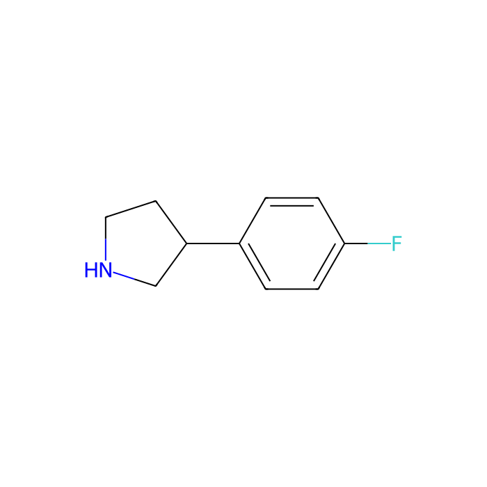 3-(4-Fluorophenyl)pyrrolidine - ≥95% CAS No(144620-11-1) by Aladdin Scientific