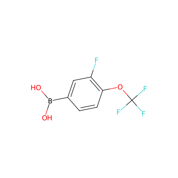 3-Fluoro-4-(trifluoromethoxy)phenylboronic acid(contains varying amounts of Anhydride) - ≥96% CAS No(187804-79-1) by Aladdin Scientific