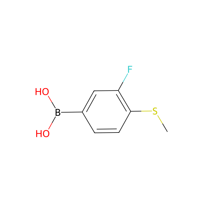 3-Fluoro-4-(methylthio)phenylboronic acid - ≥98% CAS No(221030-80-4) by Aladdin Scientific