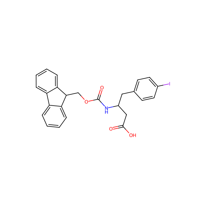 Fmoc-(s)-3-amino-4-(4-iodo-phenyl)-butyric acid - ≥95% CAS No(270065-72-0) by Aladdin Scientific