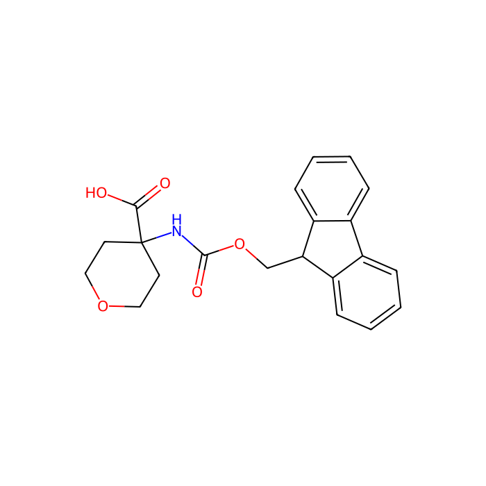 Fmoc-4-amino-tetrahydropyran-4-carboxylic acid - ≥95% CAS No(285996-72-7) by Aladdin Scientific