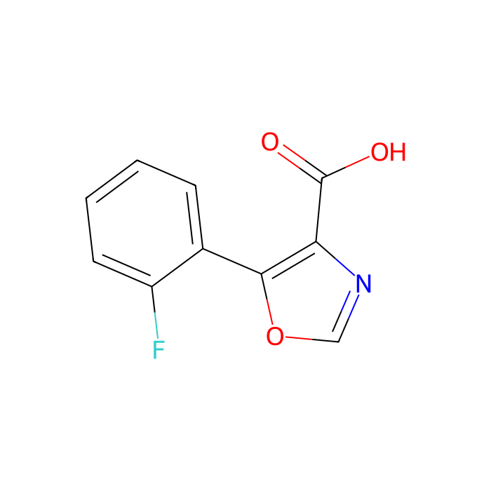 5-(2-Fluorophenyl)oxazole-4-carboxylic acid - ≥96% CAS No(347187-18-2) by Aladdin Scientific