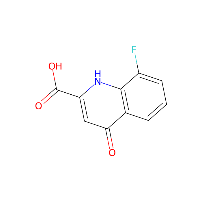8-Fluoro-4-hydroxyquinoline-2-carboxylic acid - ≥96% CAS No(36308-79-9) by Aladdin Scientific