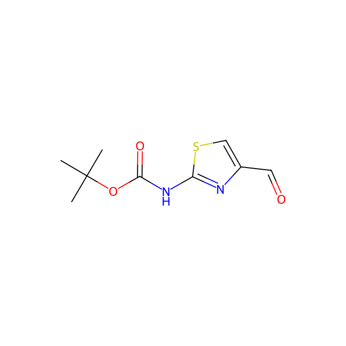 (4-Formylthiazol-2-yl)carbamic acid tert-butyl ester - ≥96% CAS No(494769-34-5) by Aladdin Scientific