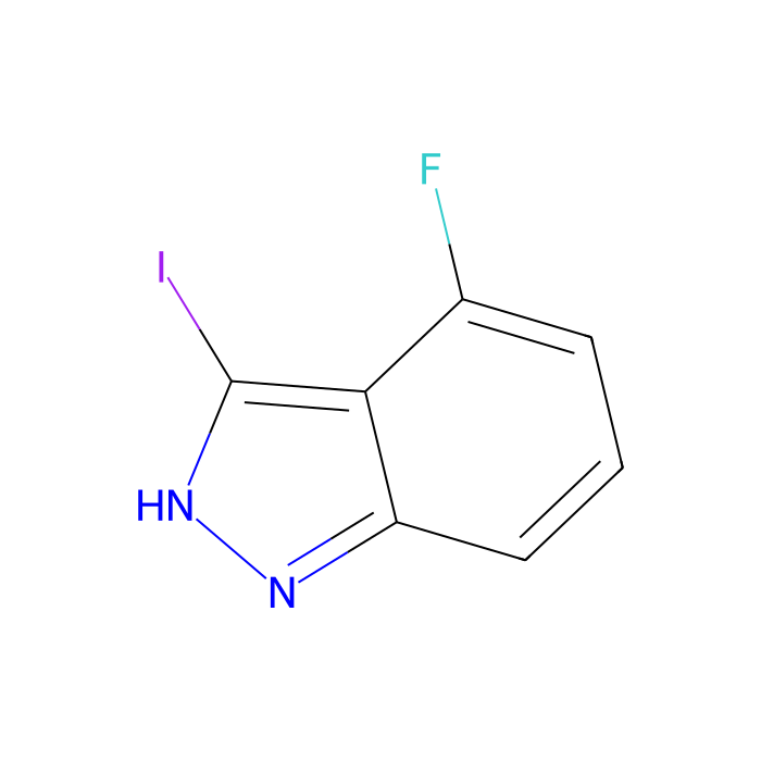 4-Fluoro-3-iodo-1H-indazole - ≥97% CAS No(518990-32-4) by Aladdin Scientific