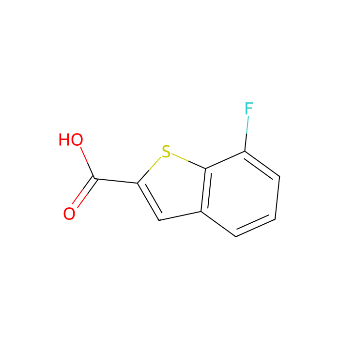 7-Fluoro-1-benzothiophene-2-carboxylic acid - ≥97% CAS No(550998-67-9) by Aladdin Scientific