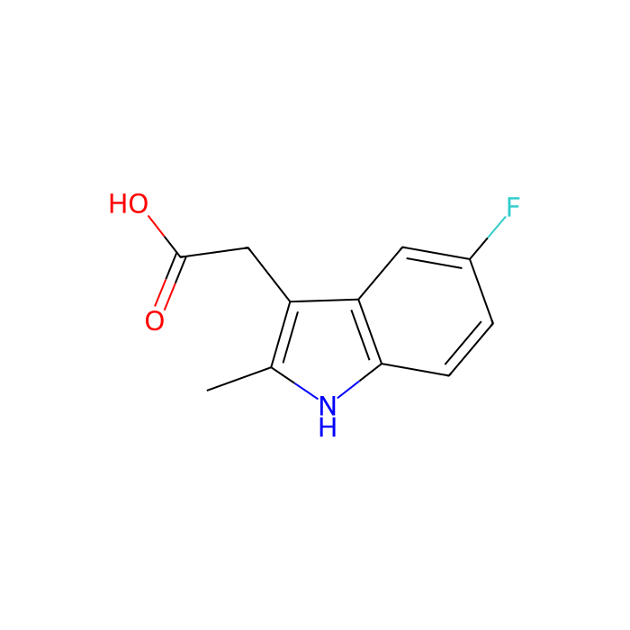 (5-Fluoro-2-methyl-1H-indol-3-yl)acetic acid - ≥95% CAS No(71987-67-2) by Aladdin Scientific