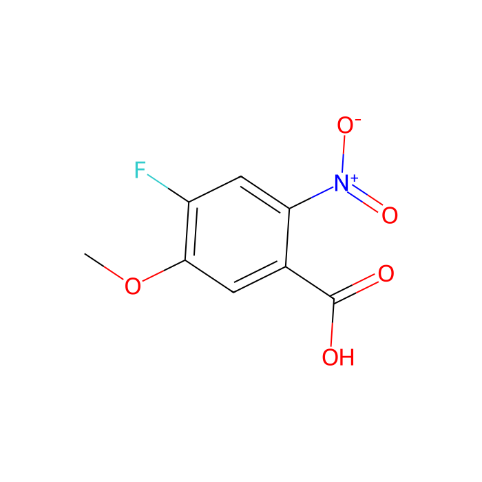 4-Fluoro-5-methoxy-2-nitrobenzoic acid - ≥97% CAS No(864293-50-5) by Aladdin Scientific