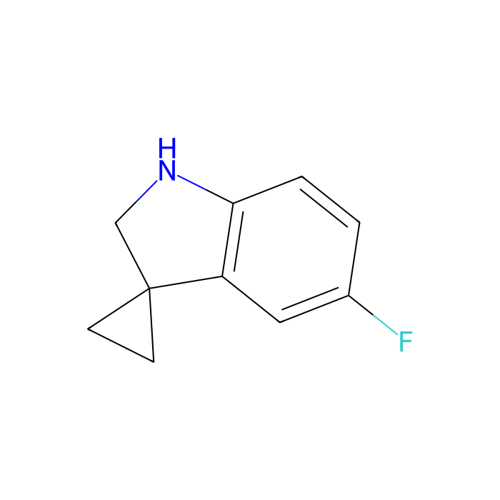 5'-Fluorospiro[cyclopropane-1,3'-indoline] - ≥95%  by Aladdin Scientific