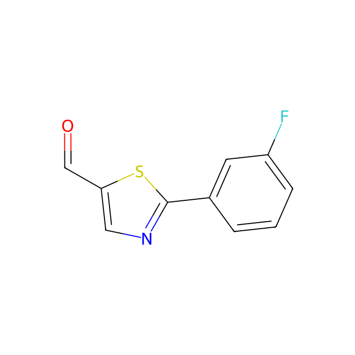 2-(3-Fluorophenyl)thiazole-5-carbaldehyde - ≥95% CAS No(914348-84-8) by Aladdin Scientific