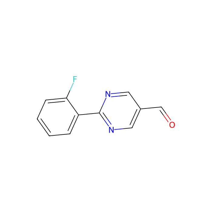 2-(2-Fluorophenyl)pyrimidine-5-carboxaldehye - ≥95% CAS No(946707-17-1) by Aladdin Scientific