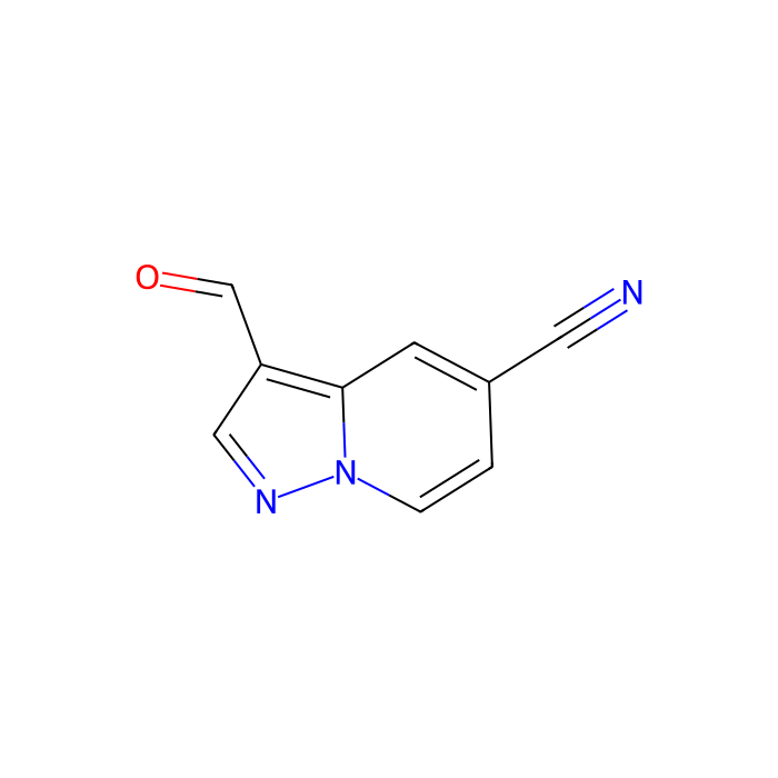 3-Formylpyrazolo[1,5-a]pyridine-5-carbonitrile - ≥97% CAS No(1101120-05-1) by Aladdin Scientific