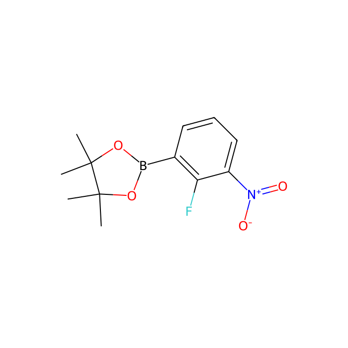 2-(2-Fluoro-3-nitrophenyl)-4,4,5,5-tetramethyl-1,3,2-dioxaborolane - ≥95% CAS No(1189042-70-3) by Aladdin Scientific