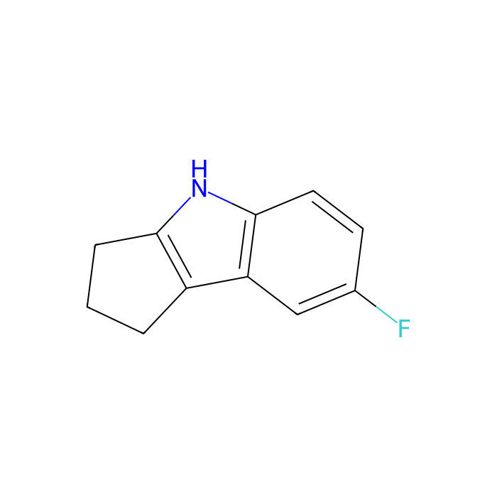 7-Fluoro-1,2,3,4-tetrahydrocyclopenta[b]indole - ≥95% CAS No(327021-84-1) by Aladdin Scientific