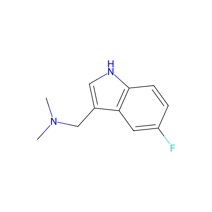 1-(5-Fluoro-1H-indol-3-yl)-N,N-dimethylmethanamine - ≥98% CAS No(343-90-8) by Aladdin Scientific