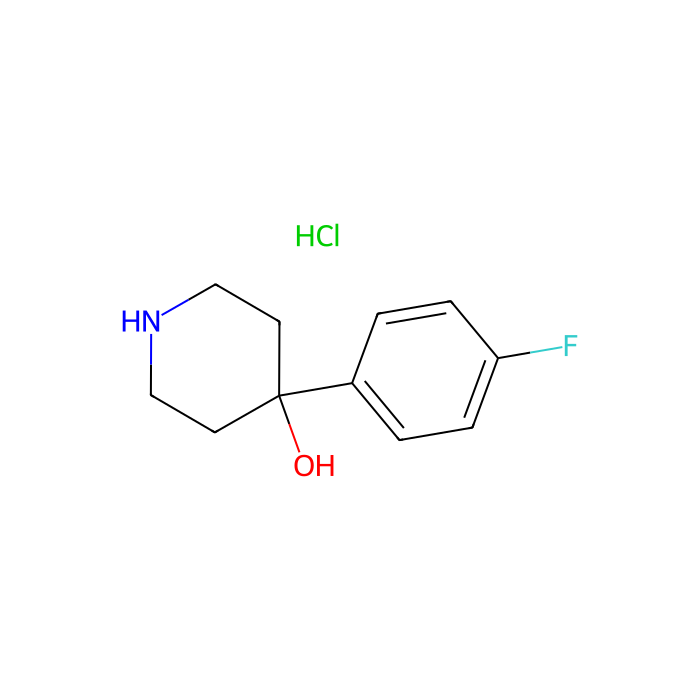 4-(4-Fluorophenyl)piperidin-4-ol hydrochloride - ≥95% CAS No(3929-30-4) by Aladdin Scientific