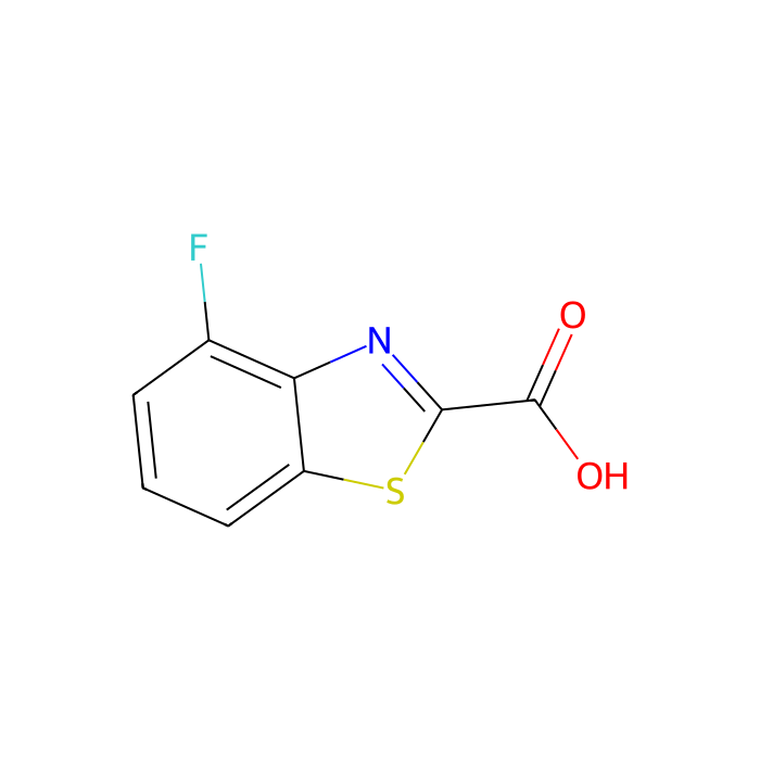 4-Fluorobenzo[d]thiazole-2-carboxylic acid - ≥95% CAS No(479028-70-1) by Aladdin Scientific
