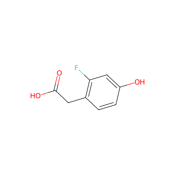 2-Fluoro-4-hydroxyphenylacetic acid - ≥95% CAS No(68886-07-7) by Aladdin Scientific