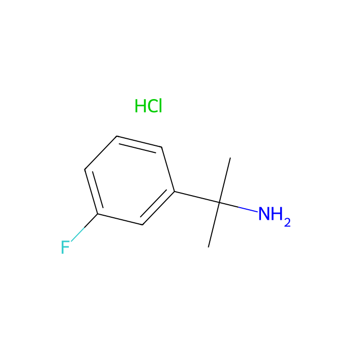 2-(3-Fluorophenyl)propan-2-amine hydrochloride - ≥95% CAS No(689232-61-9) by Aladdin Scientific