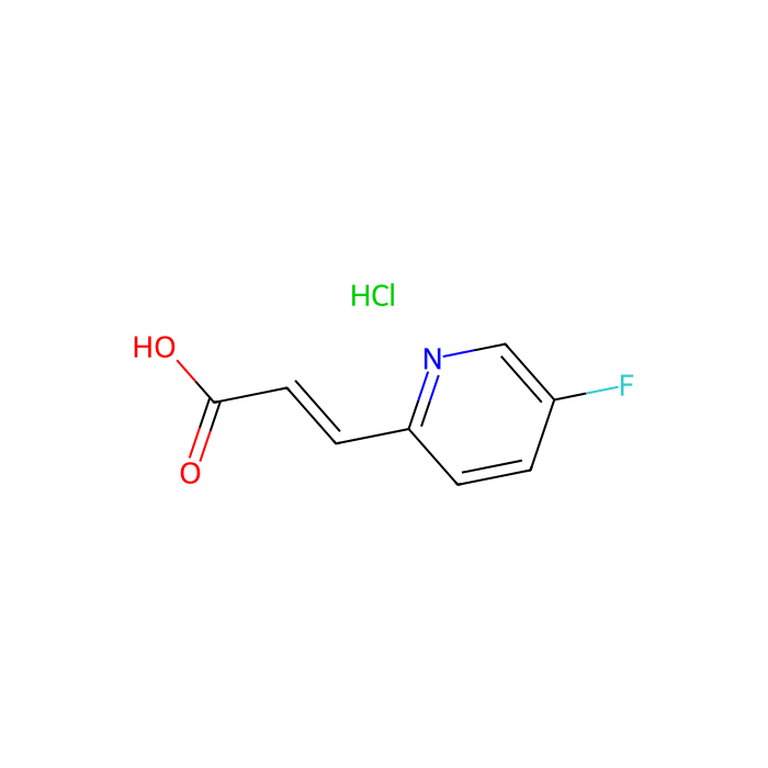 3-(5-Fluoropyridin-2-yl)acrylic acid hydrochloride - ≥97% CAS No(917760-91-9) by Aladdin Scientific