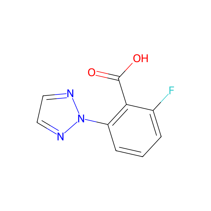 2-Fluoro-6-(2H-1,2,3-triazol-2-yl)benzoic acid - ≥97% CAS No(1186050-58-7) by Aladdin Scientific