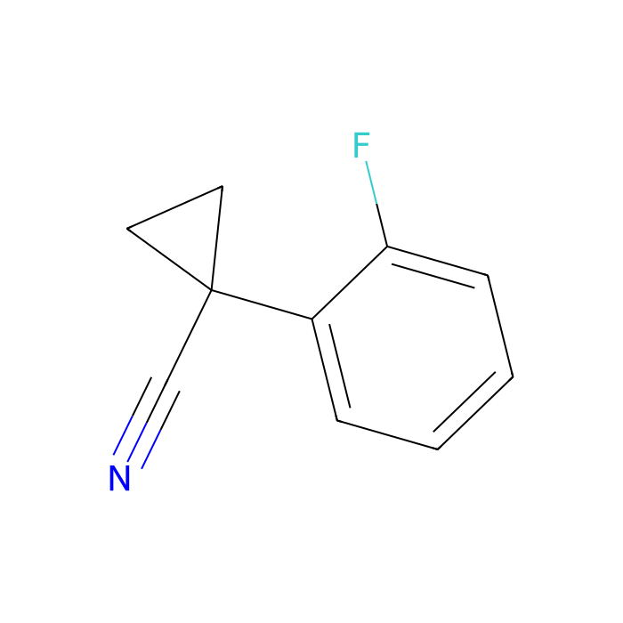 1-(2-fluorophenyl)cyclopropane-1-carbonitrile - ≥90% CAS No(97009-38-6) by Aladdin Scientific
