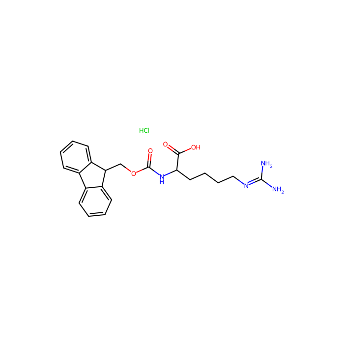 Fmoc-L-Homoarginine Hydrochloride Salt - ≥98% CAS No(208174-14-5) by Aladdin Scientific
