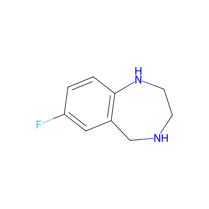 7-Fluoro-2,3,4,5-tetrahydro-1H-benzo[e][1,4]diazepine - ≥95% CAS No(886366-21-8) by Aladdin Scientific