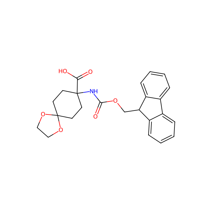 Fmoc-8-amino-1,4-dioxa-spiro[4,5]decane-8-carboxylic acid - ≥97% CAS No(369403-24-7) by Aladdin Scientific