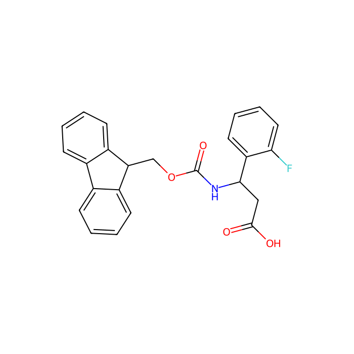 Fmoc-(R)-3-amino-3-(2-fluorophenyl)propionic acid - ≥98% CAS No(511272-50-7) by Aladdin Scientific