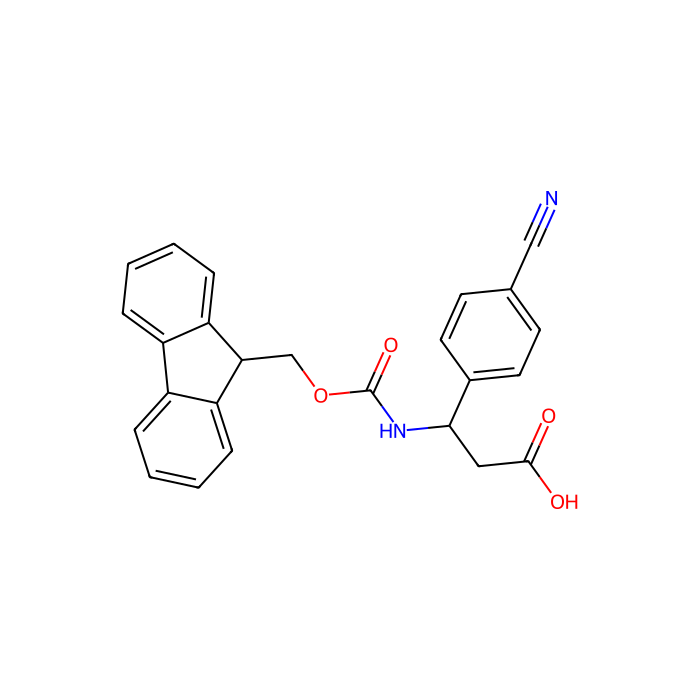 Fmoc-(S)-3-amino-3-(4-cyanophenyl)propionic acid - ≥98% CAS No(507472-24-4) by Aladdin Scientific