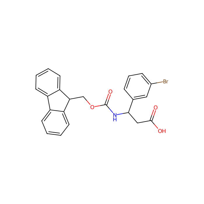 Fmoc-(S)-3-amino-3-(3-bromophenyl)propionic acid - ≥98% CAS No(507472-18-6) by Aladdin Scientific